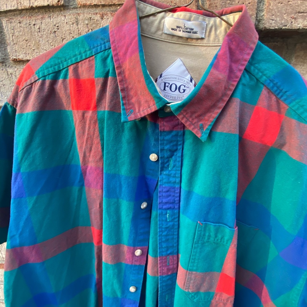 Men’s vintage London fog button size large